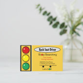 Carte De Visite Arrêter la lumière (Debout devant)