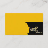 Carte De Visite Arrêtez la folie (Devant)