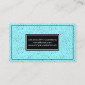 Carte De Visite Arrière - plan (Dos)