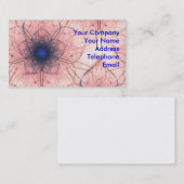 Carte De Visite Arrière - plan abstrait de mandala (Devant / Derrière)