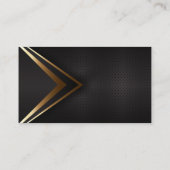 Carte De Visite Arrière - plan Abstrait de texture métallique (Dos)