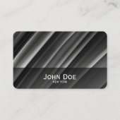 Carte De Visite Arrière - plan B&W Swipes (Devant)