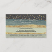 Carte De Visite Arrière - plan beige boulangerie Chef Mariage Gâte (Dos)