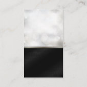 Carte De Visite Arrière - plan Blurred Bokeh (Dos)