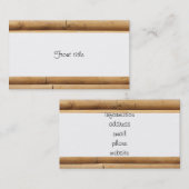 Carte De Visite Arrière - plan Cabine du journal des faux (Devant / Derrière)