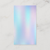 Carte De Visite Arrière - plan coloré Graidents (Dos)