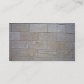 Carte De Visite Arrière - plan concret de mur de briques (Dos)