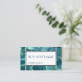 Carte de visite Arrière - plan cool (Debout devant)