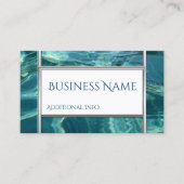 Carte de visite Arrière - plan cool (Devant)