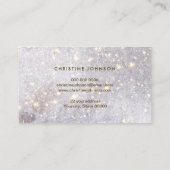 carte de visite arrière - plan d'aquarelle de coqu (Dos)