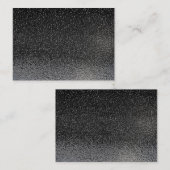 Carte De Visite Arrière - plan d'asphalte noir humide (Devant / Derrière)