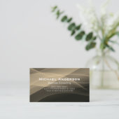 Carte De Visite Arrière - plan de calques Abstraits (Debout devant)