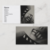 Carte De Visite Arrière - plan de film (Devant / Derrière)