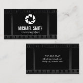 Carte De Visite Arrière - plan de film | Icône Lens de la caméra (Devant / Derrière)