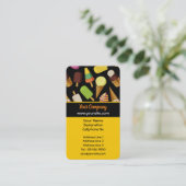 Carte De Visite Arrière - plan de glace (Debout devant)