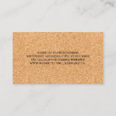 Carte De Visite Arrière - plan de liège (Dos)