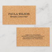 Carte De Visite Arrière - plan de liège (Devant / Derrière)