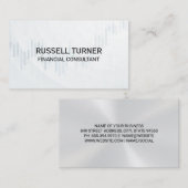 Carte De Visite Arrière - plan de logos de chandeliers (Devant / Derrière)