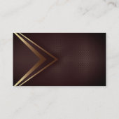 Carte De Visite Arrière - plan de maille rouge texture métallique  (Dos)