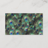 Carte De Visite Arrière - plan de plumes de roche (Dos)