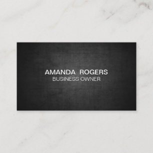 Carte De Visite Arrière - plan de texture foncée