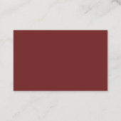 Carte De Visite Arrière - plan de texture or métal tendance (Dos)