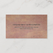 Carte De Visite Arrière - plan de texture papier (Dos)