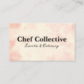 Carte De Visite Arrière - plan de texture rose clair (Devant)