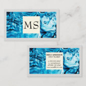 Carte De Visite Arrière - plan d'eau (Devant / Derrière)