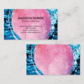 Carte De Visite Arrière - plan d'eau (Devant / Derrière)