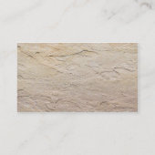 Carte De Visite Arrière - plan en pierre de pétroglyphes antiques (Dos)