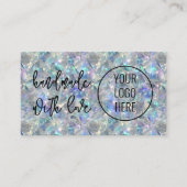 Carte De Visite Arrière - plan en pierre optique holographique (Devant)