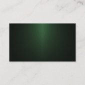 Carte De Visite Arrière - plan en vedette - Vert (Dos)