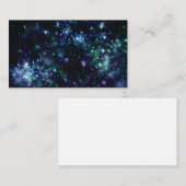 Carte De Visite Arrière - plan Galaxy (Devant / Derrière)