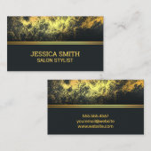 Carte De Visite Arrière - plan Gold Dust (Devant / Derrière)