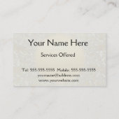 Carte De Visite Arrière - plan Golden Sun (Dos)