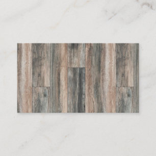 Carte De Visite Arrière - plan graphique en bois dur vierge
