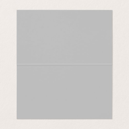 Carte De Visite Arrière - plan gris élégant Plain simple professio (Intérieur déplié)