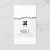 Carte De Visite Arrière-plan GrungeCarte de visite professionnel d (Dos)