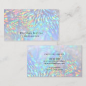 Carte De Visite arrière - plan holographique (Devant / Derrière)