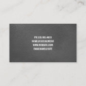 Carte De Visite Arrière - plan léger de l'égaliseur | Arrière - pl (Dos)