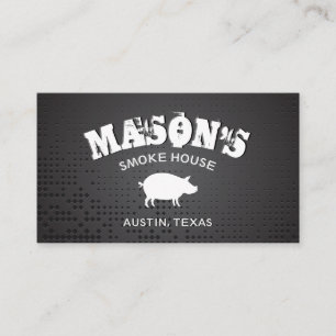 Carte De Visite Arrière - plan métallique