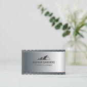 Carte De Visite Arrière - plan métallique | Réalisateur (Debout devant)