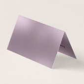 Carte De Visite Arrière - plan moderne chatoyant pourpre (Dos)