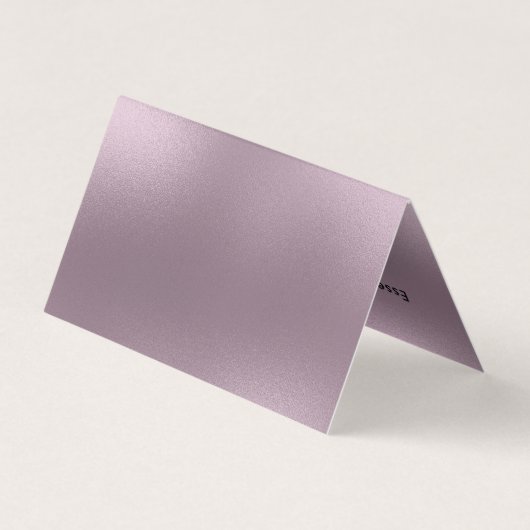 Carte De Visite Arrière - plan moderne chatoyant pourpre (Dos)
