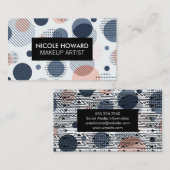 Carte De Visite Arrière - plan Motif Boho moderne (Devant / Derrière)