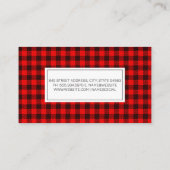 Carte De Visite Arrière - plan Motif chargé (Dos)