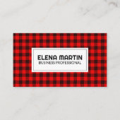 Carte De Visite Arrière - plan Motif chargé (Devant)