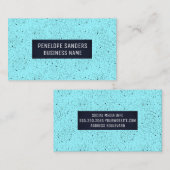 Carte De Visite Arrière - plan noir blanc (Devant / Derrière)