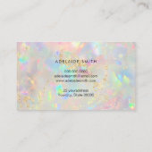 carte de visite arrière - plan opal (Dos)